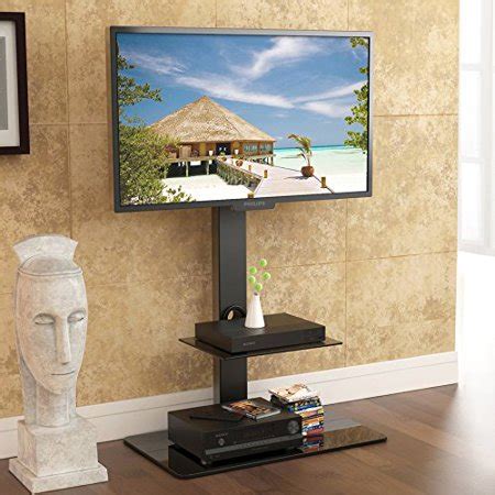 FITUEYES TV Stand with Mount for 32 to 65 inch TV TT207001MB - Walmart.com