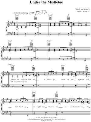 "Under the Mistletoe" Sheet Music - 1 Arrangement Available Instantly ...