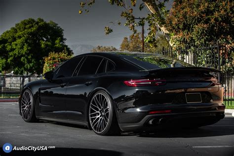 22″ Staggered Savini Wheels Black Di Forza BM13 Gloss Black With DDT ...