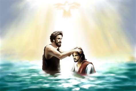 Holy Spirit Jesus Baptism