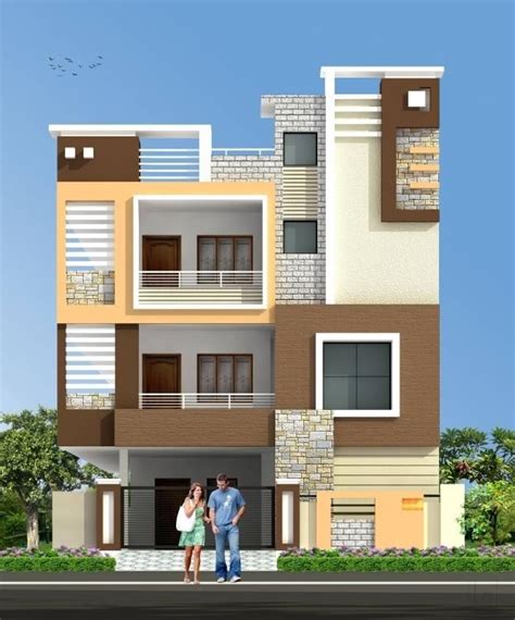 Front Elevation Colour Combination In India