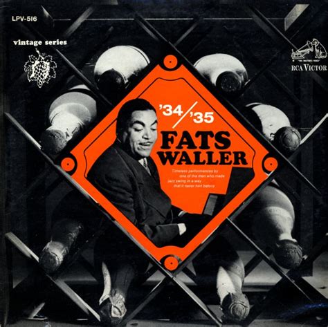 Fats Waller : Fats Waller -- '34/'35 (LP, Vinyl record album) -- Dusty ...