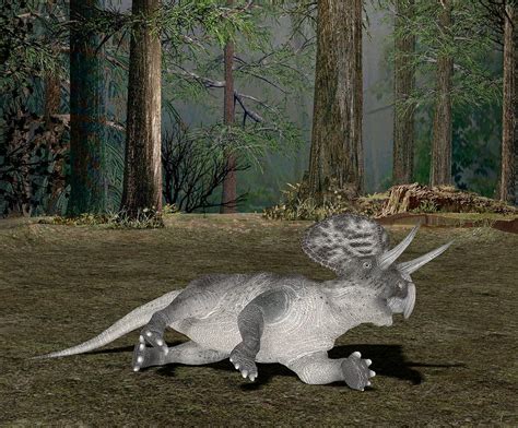 Zuniceratops, Artwork Photograph by Friedrich Saurer - Fine Art America