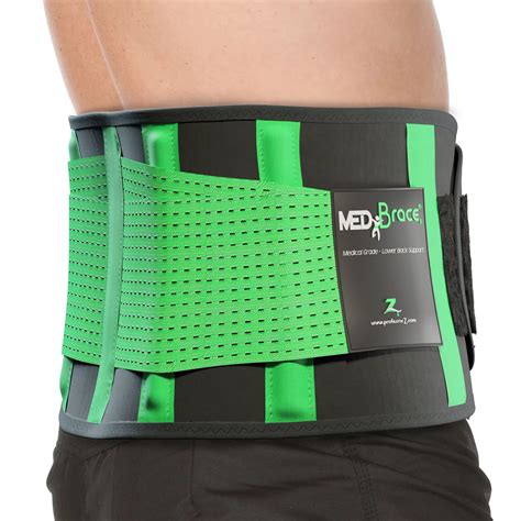 Buy Back Support Brace, Lower Lumbar Belt MEDiBrace II (Medical Grade ...