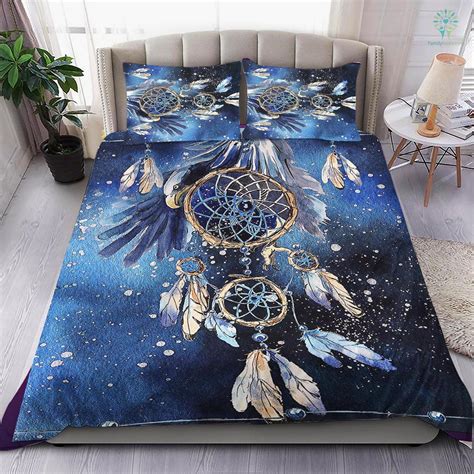 Dreamcatcher 3 Bedding Set - Family Loves: US Military Veterans Shirts Gifts Ideas