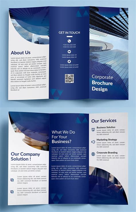 Trifold Brochure Templates | Design | Graphic Design Junction