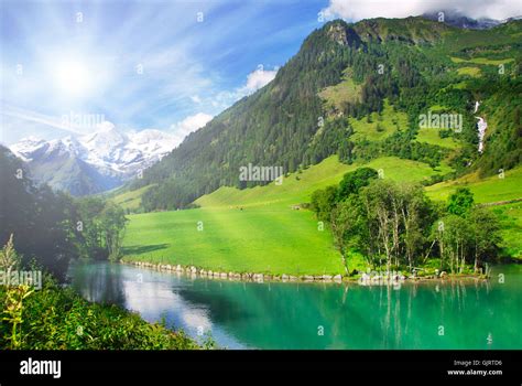 mountains alps snow Stock Photo - Alamy