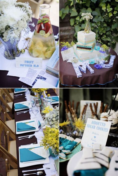 Perfect Chemistry Theme Bridal Shower by Alders Photography Wedding Party Planning, Wedding ...