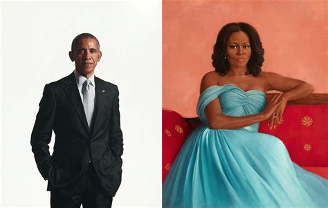 Four Years Late, New Official Obama Portraits Are Unveiled