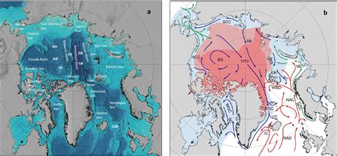 Arctic Ocean Water Mass Structure and Circulation | Oceanography