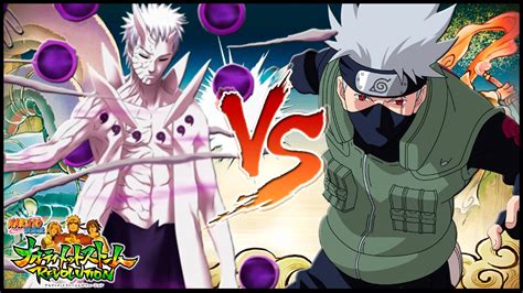 Obito Jinchuriki VS Kakashi Mangekyou NARUTO SHIPPUDEN: Ultimate Ninja ...