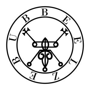 Beelzebub Sigil SVG PNG PDF Jpg Satanic Seal Instant Sigils Download ...