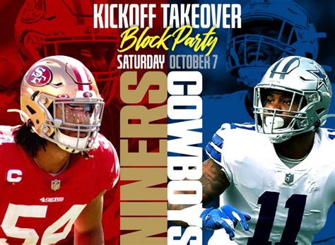 COWBOYS VS NINERS BLOCK PARTY PAYMENT | Fans Zone