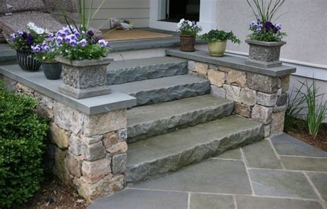 Types of Stone Steps - Concord Stoneworks