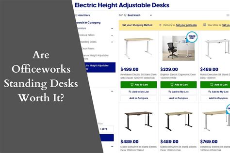 Are Officeworks Standing Desks Worth Buying? [We Tested Them]