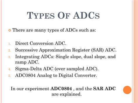 Analog to digital converter types - rammertq