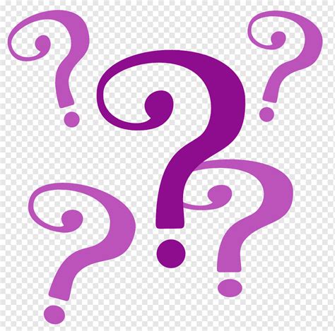 Purple Question Mark Clipart