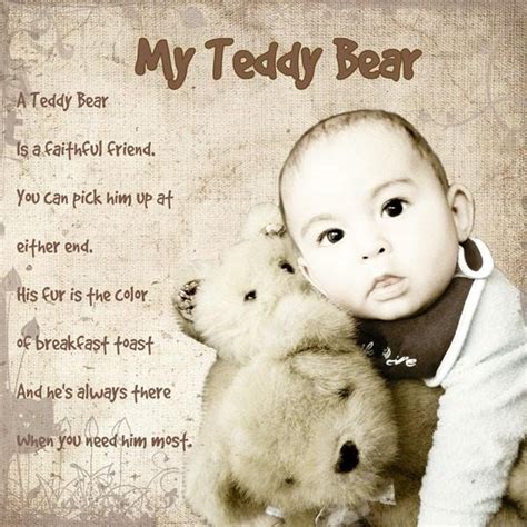 Teddy Bear Quotes And Sayings. QuotesGram