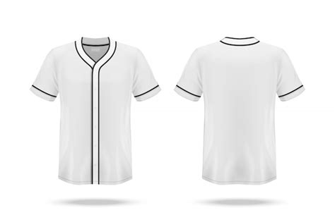 Premium Vector | Specification Baseball Jersey T Shirt isolated on white