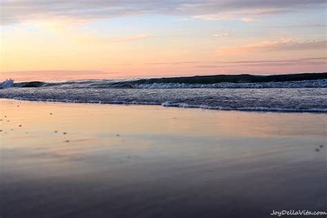 Sunset at the beach of Riccione - Joy Della Vita