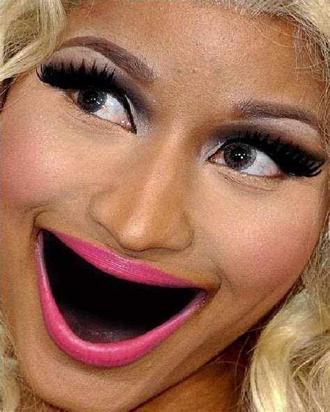 Nicki Minaj-Celebs Without Teeth