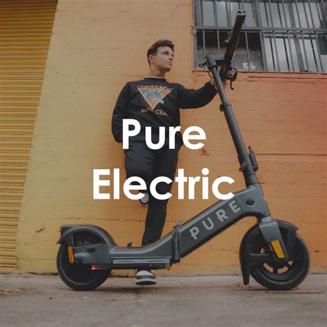 Pure Electric Scooters | Discover The Pure Electric Range Today