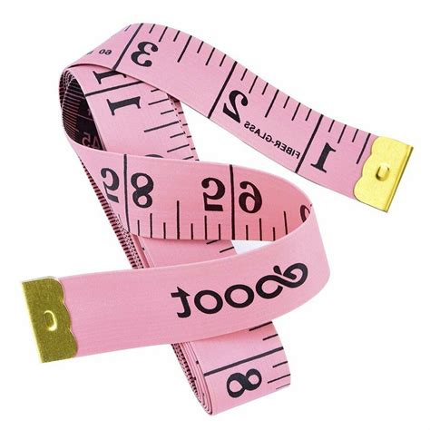 Pink Measuring Cloth Tape for Body BMI Waist