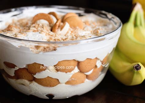 Vanilla Wafer Banana Pudding | I Heart Recipes