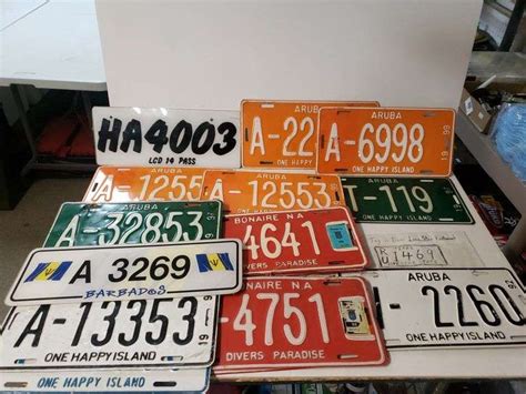 Large Assortment If License Plates - Trice Auctions