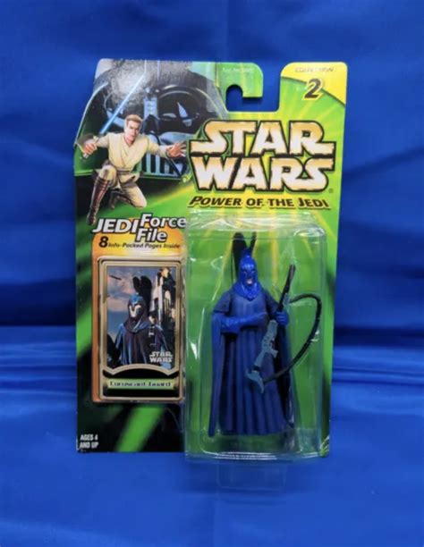 STAR WARS POWER Of The Jedi Coruscant Guard Hasbro 2000 $12.90 - PicClick