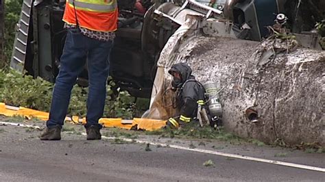 Tanker crash spilled gasoline 1/4 mile from source of drinking water ...