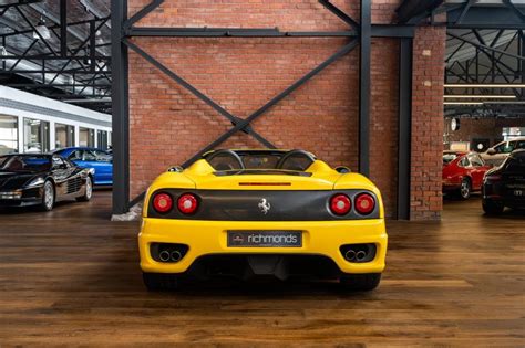 Ferrari 360 Spider Yellow (7) - Richmonds - Classic and Prestige Cars ...