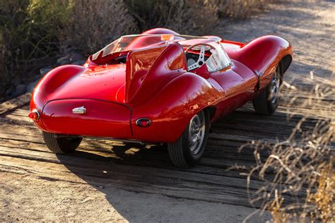 A Rare Factory-Red Jaguar D-Type – Britain's Le Mans-Dominating Supercar