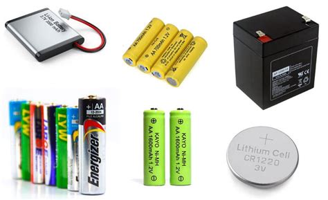 Different Types of Batteries and Their Applications | Batteries ...