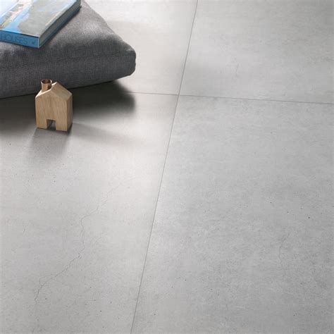 Grey Cement Inspired Design Porcelain Floor Tile | Floor Roma