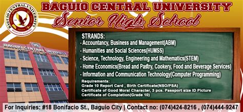 Baguio Central University: Tuition & Application | Edukasyon.ph