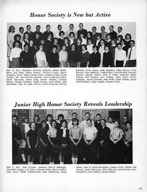 1965 Bentonville Yearbook - Vintage Bentonville