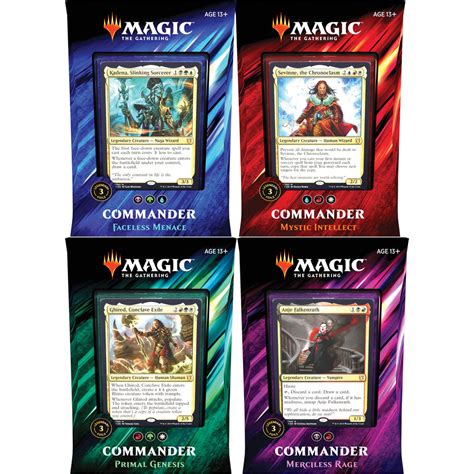 MTG Commander 2019 All Four Decks — Twenty Sided Store®