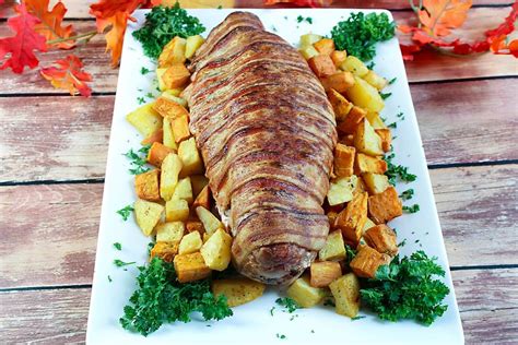 Stuffed Pork Loin Roast | Just A Pinch Recipes