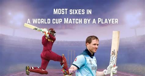 Most Sixes in a Single Inning of World Cup Match - Top 5 Batters | Data ...