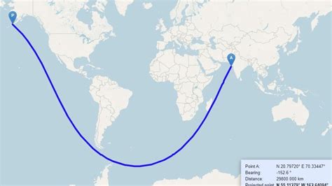 Map shows how to sail from India to US in ‘straight line,’ Elon Musk reacts | Trending ...