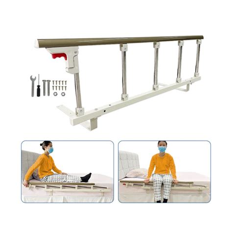 Rebrilliant Bed Side Rails Guard For Elderly Adults Seniors Assist Rail ...