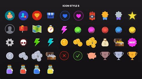 730+ 2D Icon Pack in 2D Assets - UE Marketplace