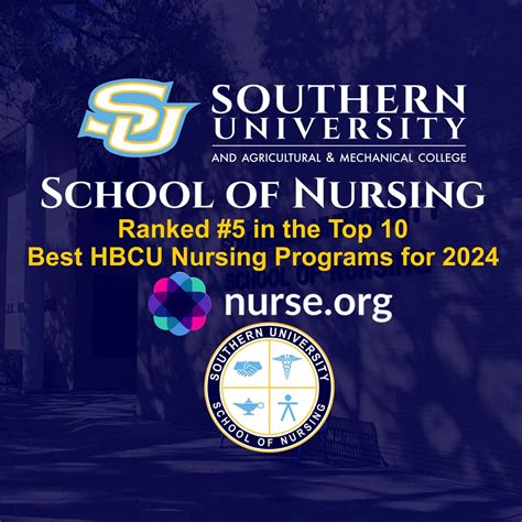 Southern University School of Nursing Ranked #5 in the Top 10 Best HBCU ...