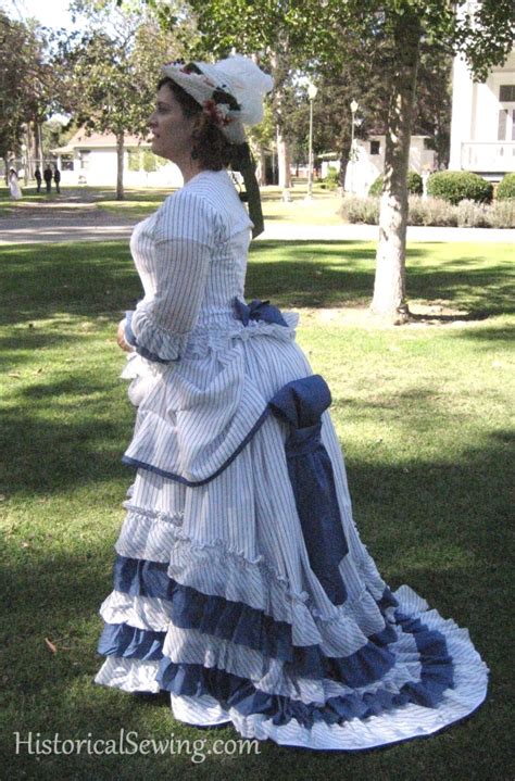 Constructing a Victorian Bustle Dress – Historical Sewing