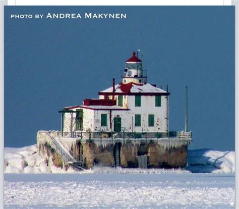 Ashtabula Ohio Lighthouse on Lake Erie Lago Erie, Ohio Lighthouses ...