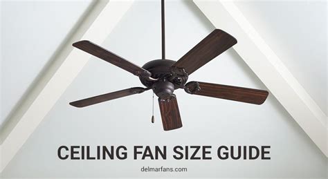 Ceiling Fan Room Size Chart