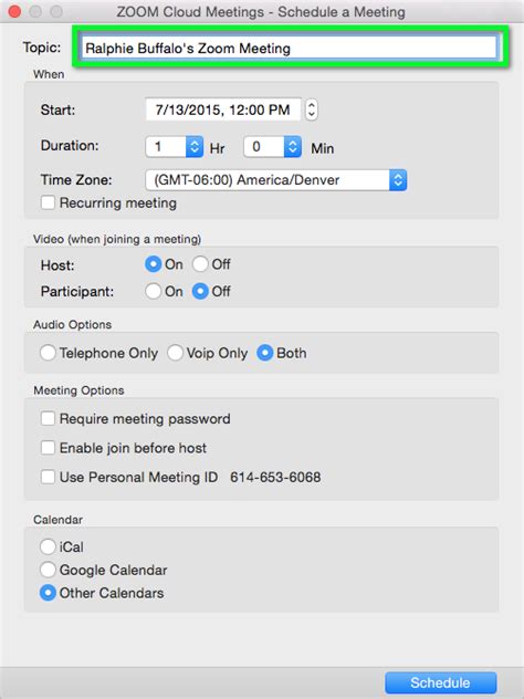 Tutorial Zoom Meeting