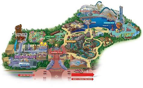 Maps of Disneyland Resort in Anaheim, California