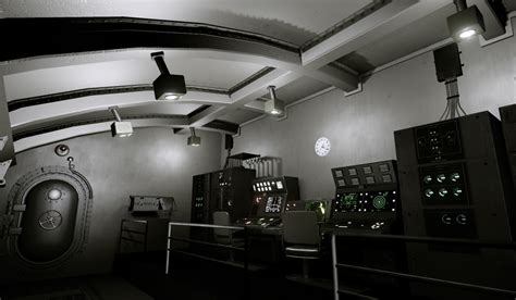 Justin Rendall – 3D Environment Artist » Submarine Control Room